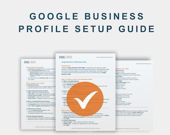 Google Business Profile Setup Guide: Local SEO for Healthcare (Digital Download)