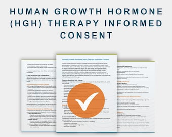 Human Growth Hormone (HGH) Therapy Informed Consent – Adult Anti‑Aging, Regenerative & Functional Medicine PDF
