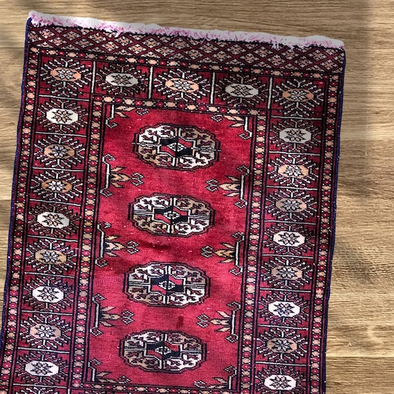 Vintage Pakistan Kashmiri Area Rug 6' 5