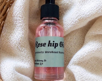 100% Pure Unrefined Rosehip Body Oil | Lightweight Natural Skincare Serum
