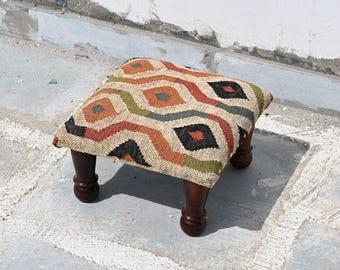 kilim stool