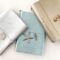 SUMMER COLLECTION 2025 Trifold Customizable Leather Journal A5 and A6, refillable notebook cover product logo