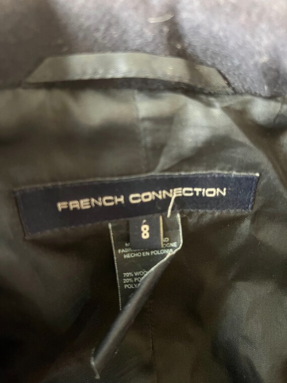 French Connection Double Breasted Pea Coat 8 - image 9