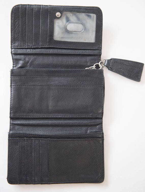 Genuine Leather Wallet, Black Leather Wallet, Too… - image 4
