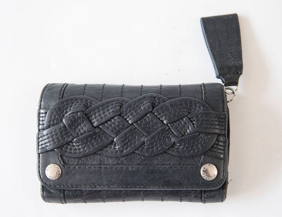 Genuine Leather Wallet, Black Leather Wallet, Too… - image 1