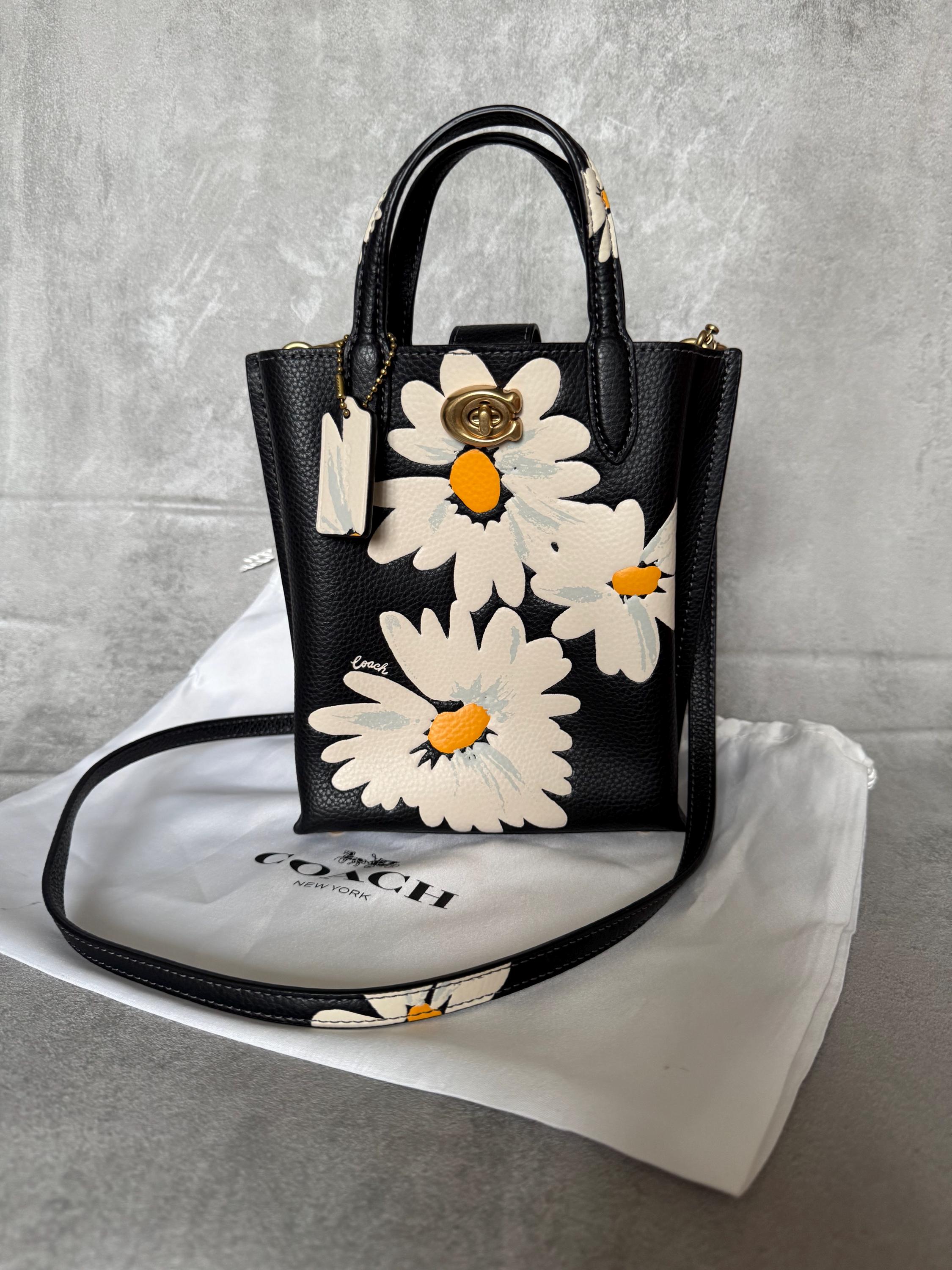 Vintage COACH Flower Patch Work Mini Bag Vintage Coach Bags With  