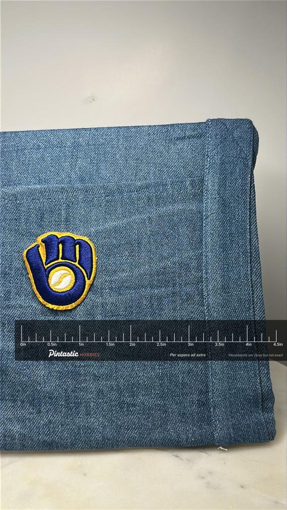 Milwaukee Brewers Collectable Patch: Blue & Gold … - image 2