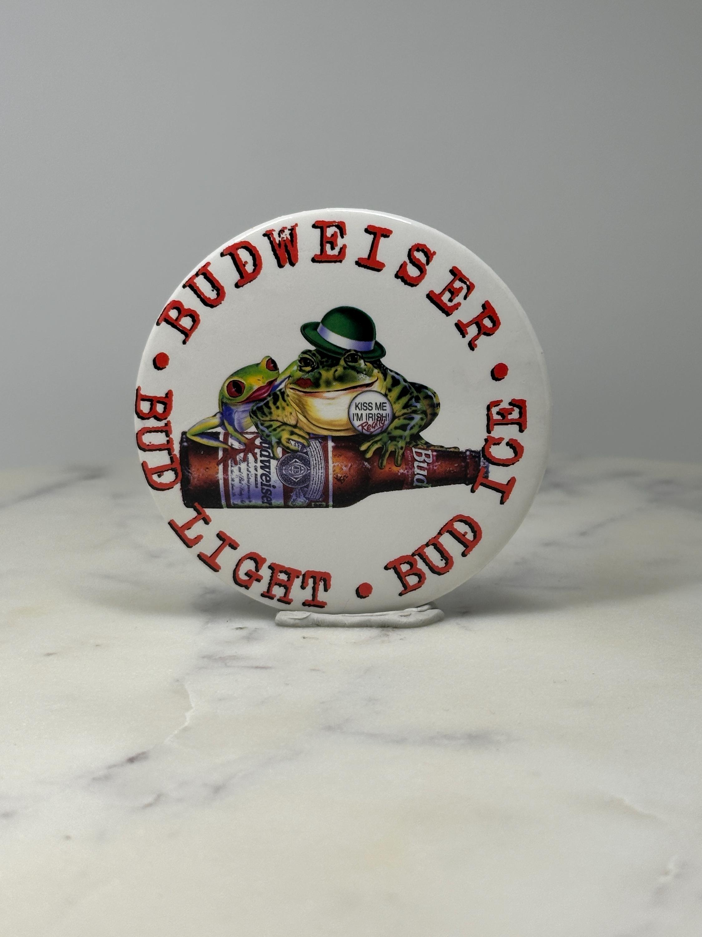Broche à Revers Vintage Budweiser Light Beer (Bud Light) – état D'usage