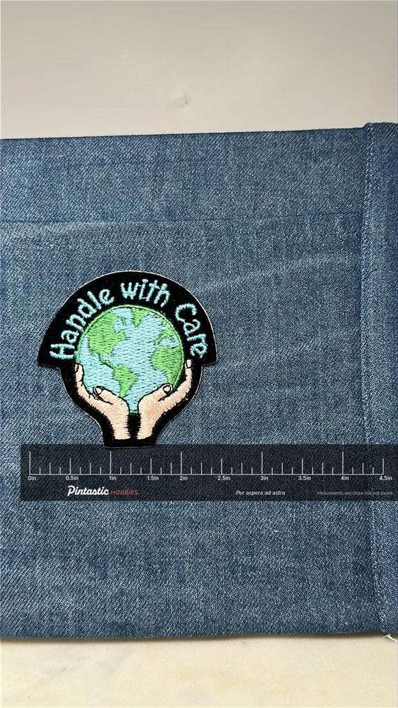 Earth Awareness Collectable Patch: Bold Black/Gre… - image 2