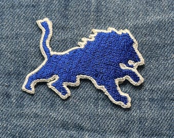 Detroit Lions NFL Iron-On Embroidered Patch - Official Team Logo