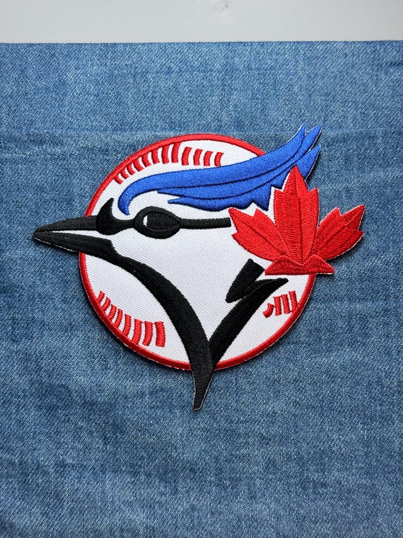 Blue Jay Baseball Collectable Patch: Red White Bl… - image 1