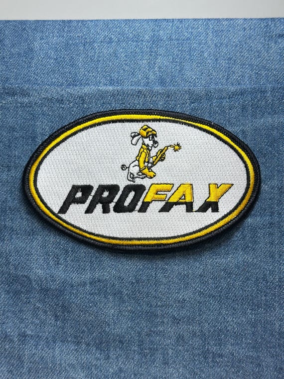 Profax Collectable Patch: Oval Black Yellow White… - image 1