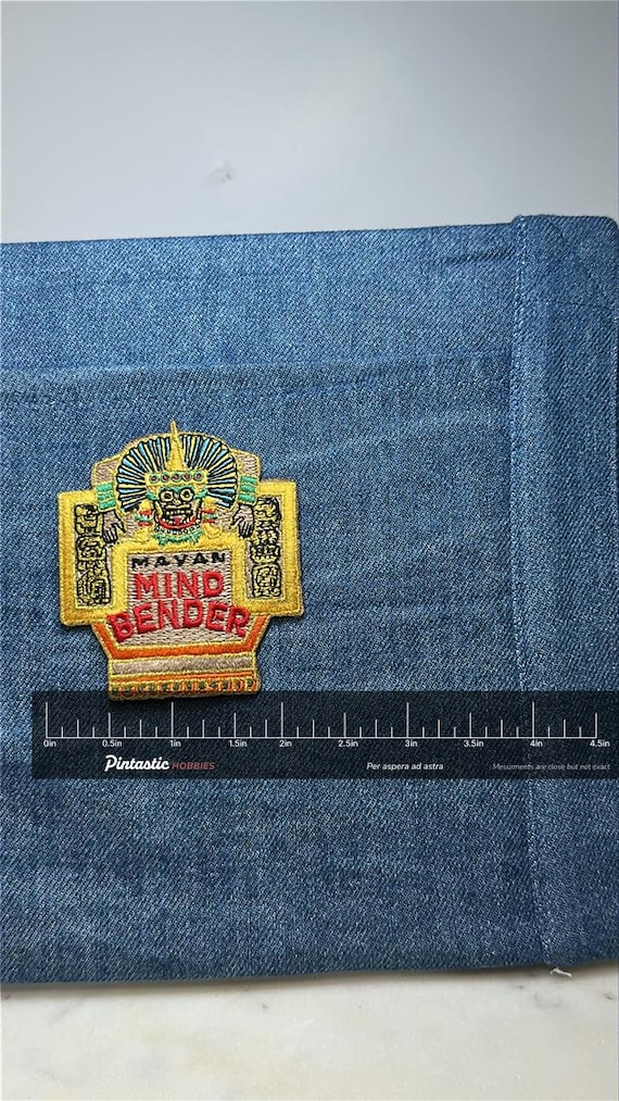 Mayan Mind Bender Collectable Patch: Bright Multi… - image 2