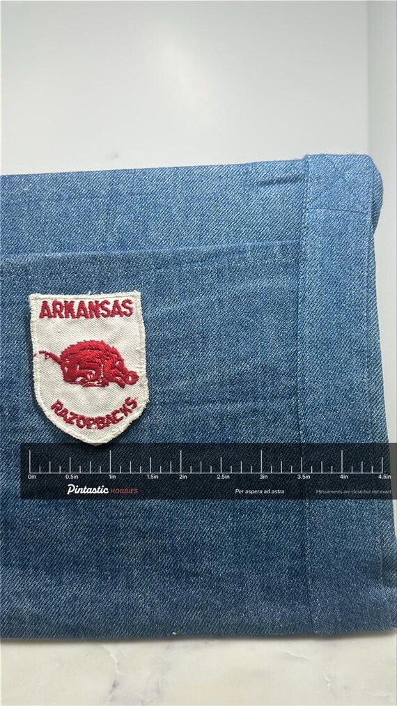 Arkansas Razorbacks Collectable Patch: Red & Whit… - image 2