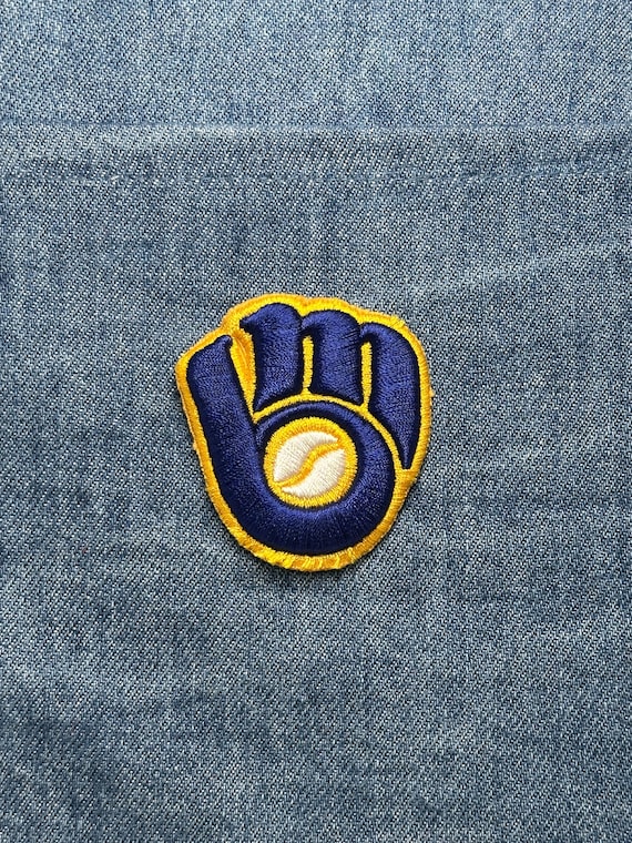 Milwaukee Brewers Collectable Patch: Blue & Gold … - image 1