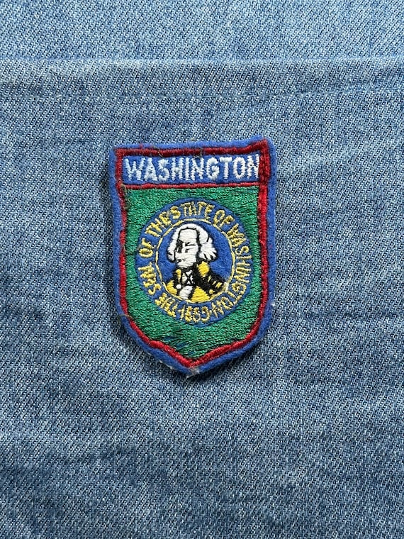 Washington State Collectable Patch: Shield Colorf… - image 1