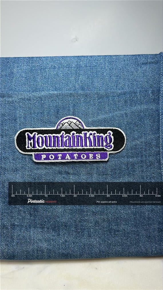 MountainKing Potatoes Collectable Patch: Black Pu… - image 2