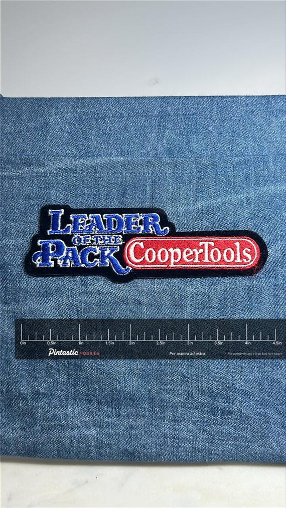 CooperTools Collectable Patch: Red Blue White - V… - image 2
