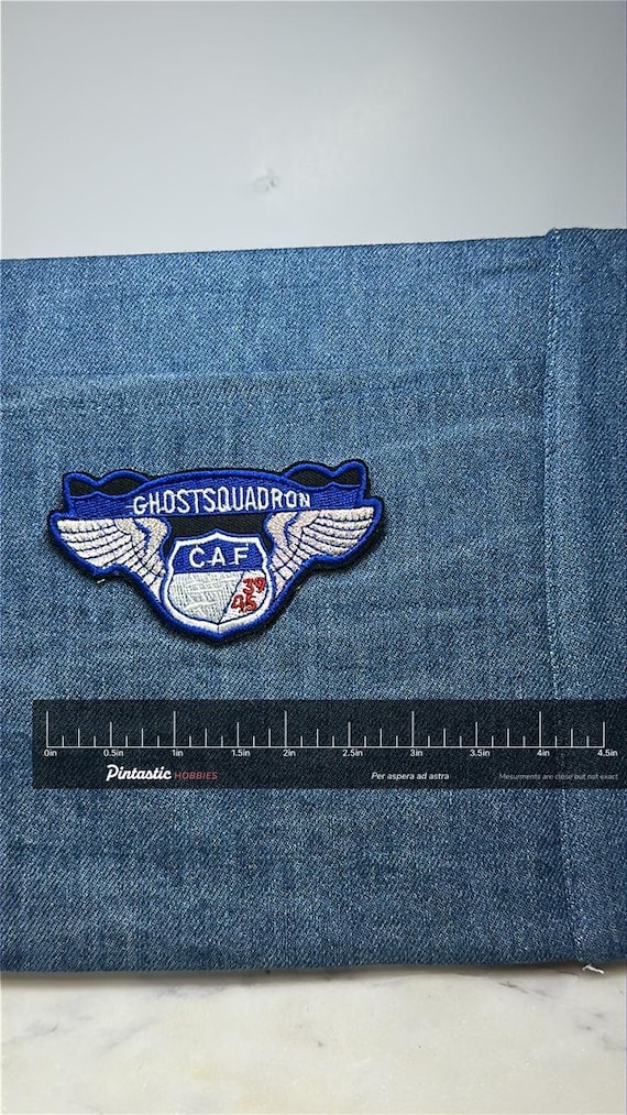 Ghost Squadron Collectable Patch: Blue Winged Cre… - image 2