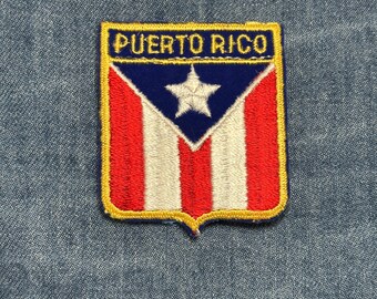 Toppa Ricamata Con Bandiera Personalizzata Di Porto Rico - Italia - Foto 7
