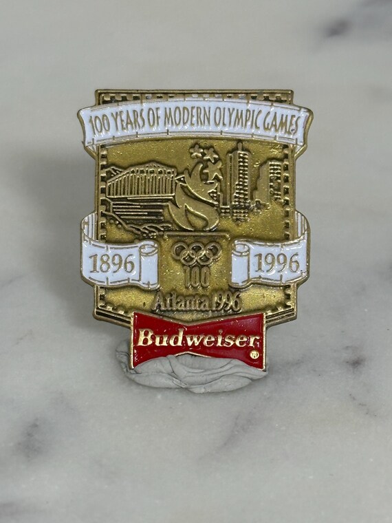PIN'S FRIENDS FOREVER Mascotte Jeux Olympiques JO Atlanta 1996 32 mm Signé ACOG EUR 5,99