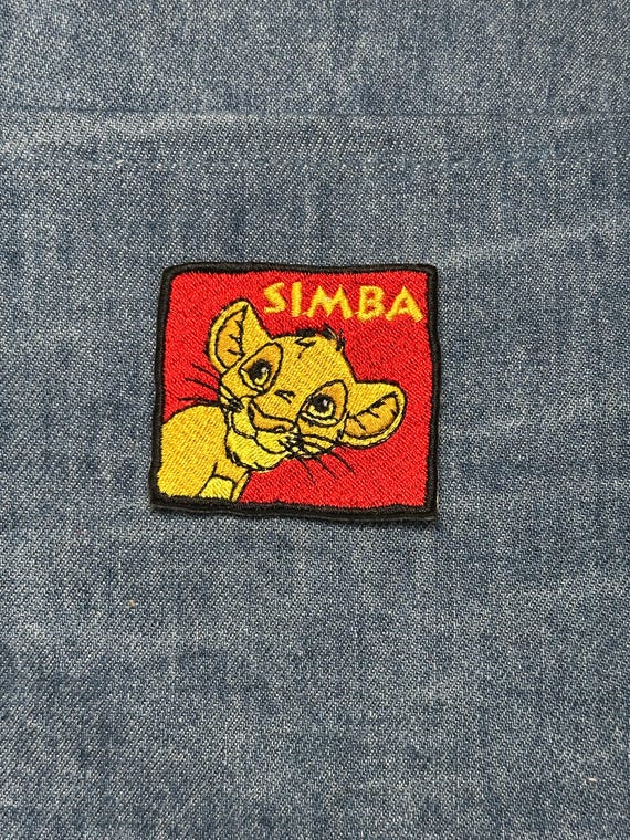 Simba Collectable Patch: Bright Cartoon Style - 1… - image 1
