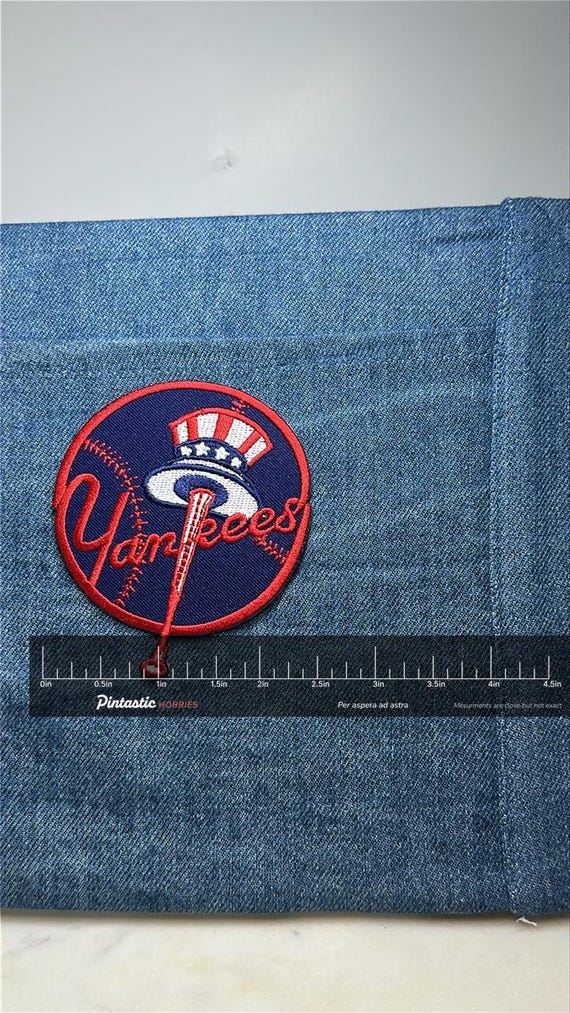 Yankees Collectable Patch: Red White Blue Circle … - image 2