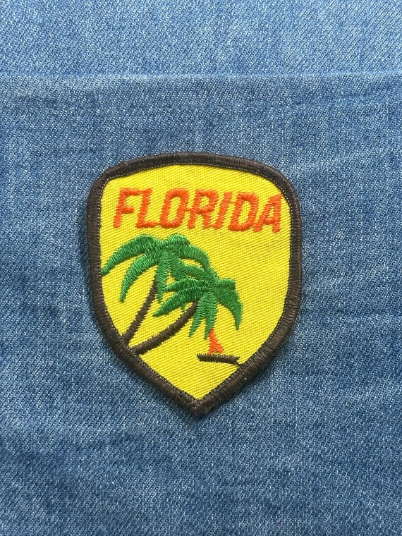 Florida Collectable Patch: Yellow Shield - State … - image 1