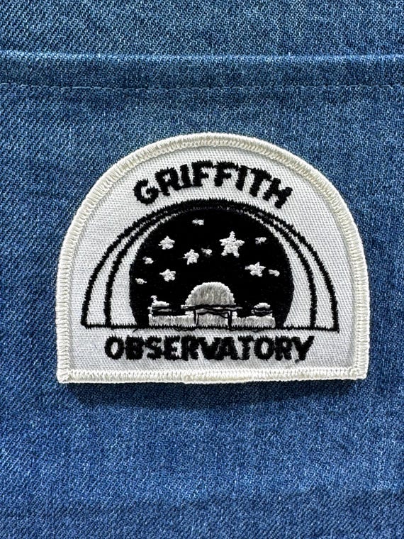 Griffith Observatory Collectable Patch: Iron-On B… - image 1