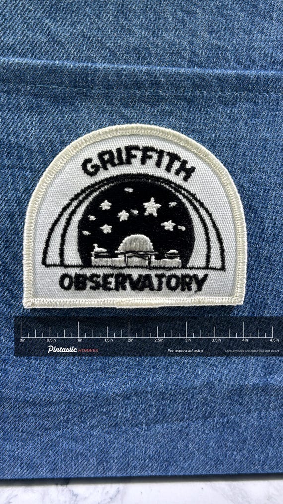 Griffith Observatory Collectable Patch: Iron-On B… - image 2