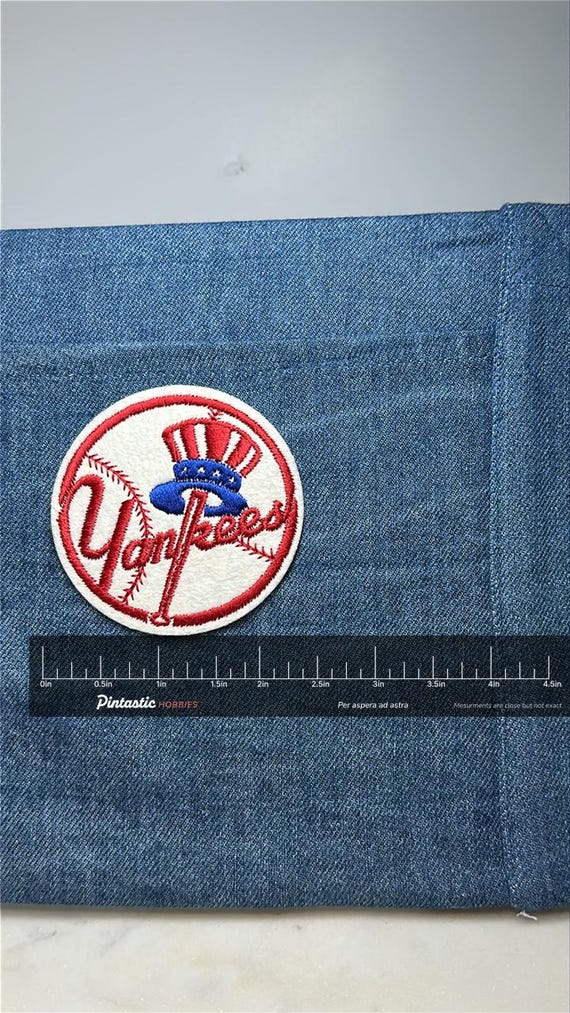 Yankees Collectable Patch: Classic Red White Blue… - image 2