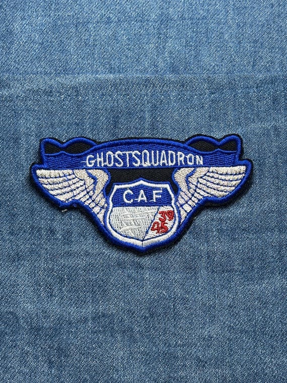 Ghost Squadron Collectable Patch: Blue Winged Cre… - image 1
