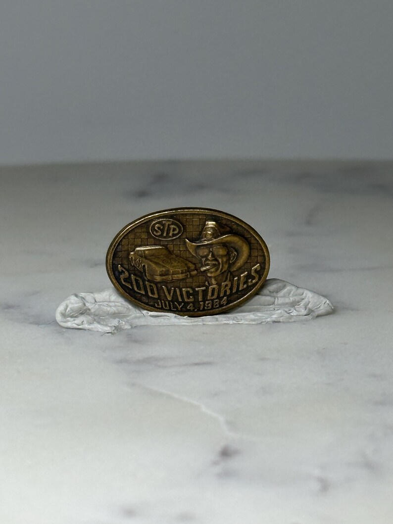 Vintage STP 200 Victories Racing Pin: Gold Tone - 1984 Motorsport ...