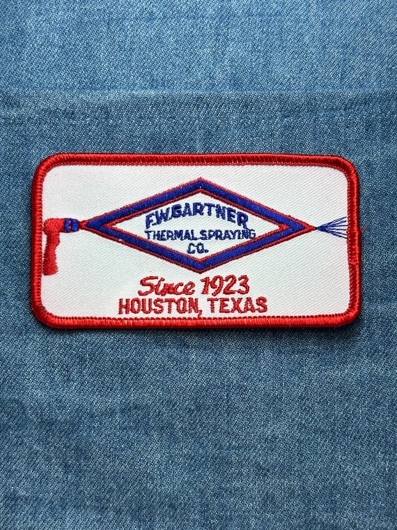 F.W. Gartner Collectable Patch: Red White Blue - … - image 1