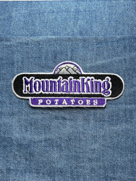 MountainKing Potatoes Collectable Patch: Black Pu… - image 1
