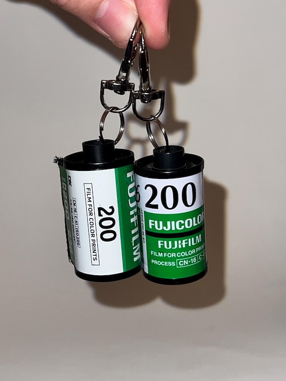 Fujifilm Fujicolor 200 35mm Keychain With Lobster Clamp - Etsy