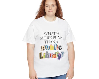 Public Library Punk Tee