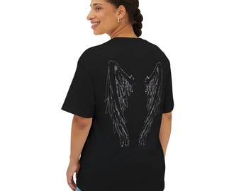 Radiohead Inspired Winged Graphic Tee, Unisex Oversized T-Shirt, Perfect Gift, Casual Wear, Everyday Comfort