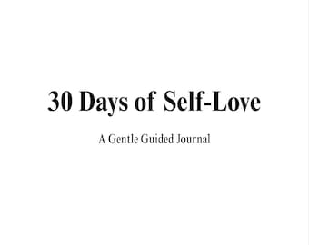 Diario del reto de 30 días de amor propio / Consejos de autocuidado
