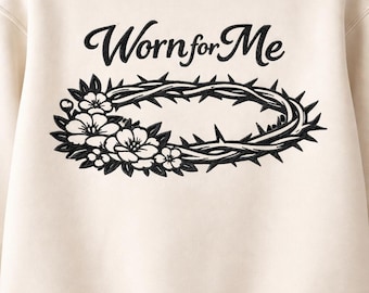 Christian Embroidery Design, Faith Embroidery Pattern