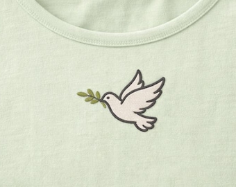 Dove Embroidery Design, Digital Embroidery Pattern, 4 sizes, Instant Download