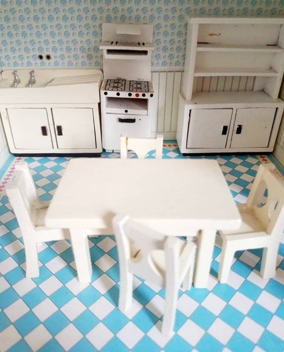 vintage dollhouse furniture brands