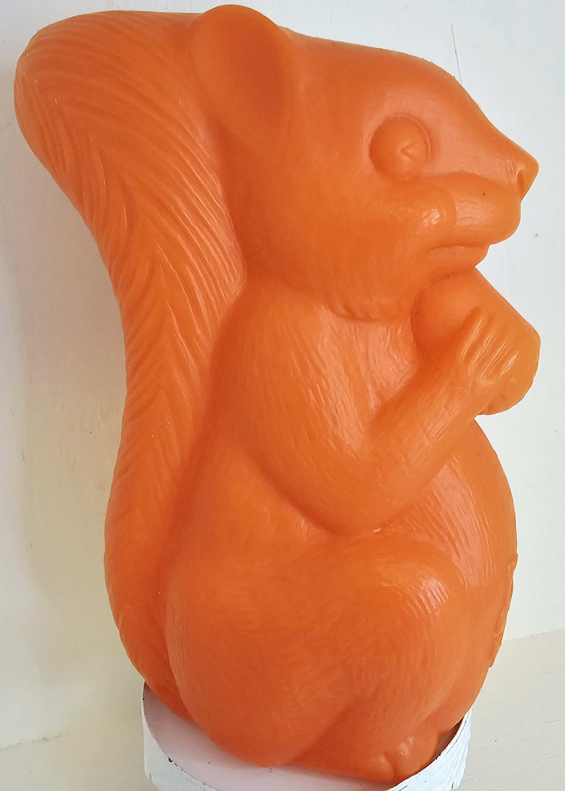 Vintage Orange Squirrel Piggy Bank Savings Bank Tasmania Coin Bank