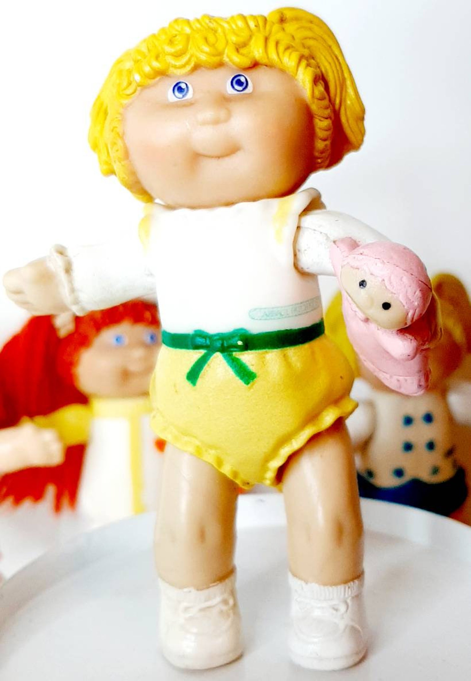 Vintage Cabbage Patch Kid vinyl posable mini figures dolls | Etsy