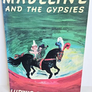 Madeline and the Gypsies Ludwig Bemelmans paperback illustrated story Book young readers
