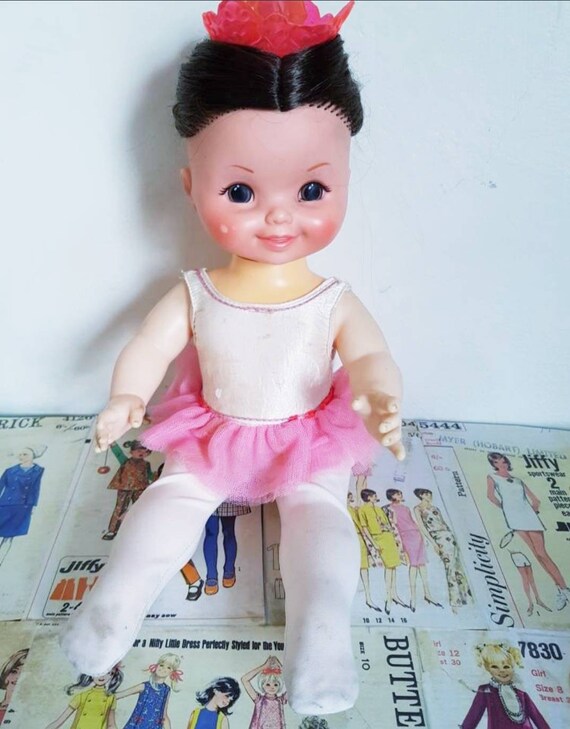 vintage ballerina doll