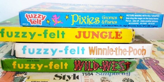 fuzzy felt 1980s