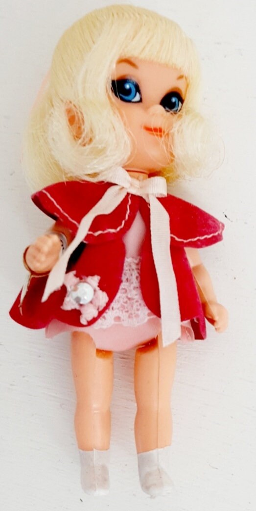 Vintage 1960s Shirley Skediddle Liddle Kiddle Blonde Hair