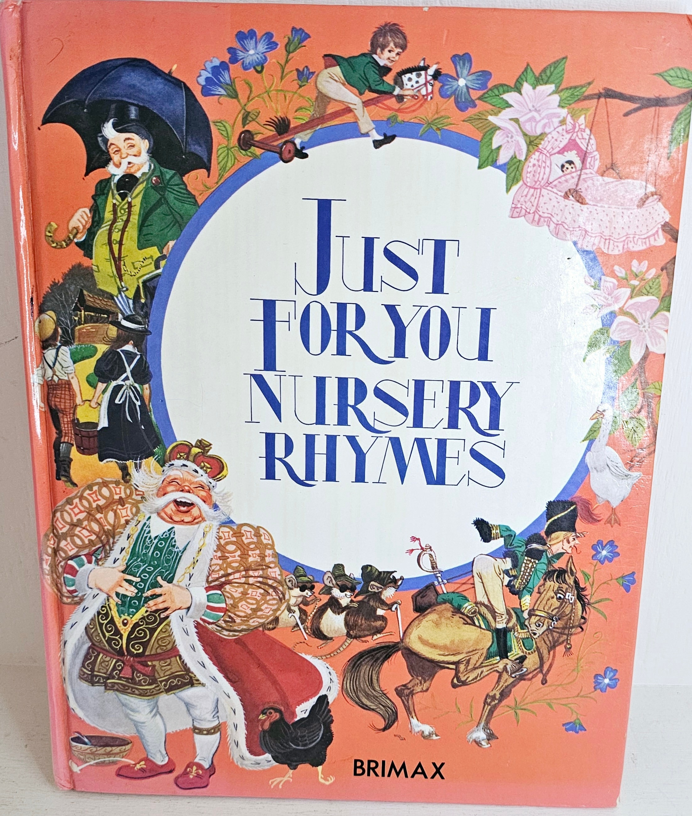 Vintage 1970 Nursery Rhymes With Words and Music Book - Etsy