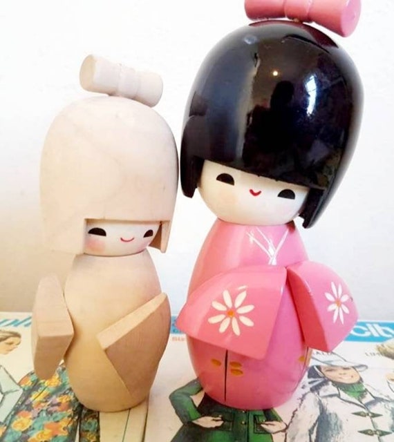 kokeshi dolls etsy